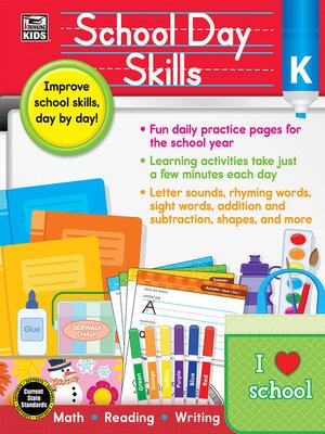 cover image of School Day Skills, Grade K